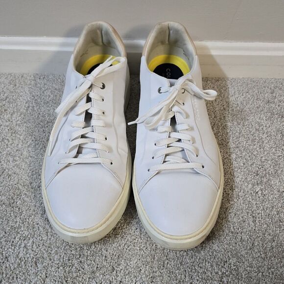 Cole Haan Men's GrandPro Topspin Casual‎ Sneakers Optic White/White